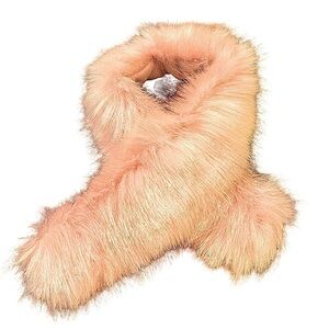 Unbranded Barbie Pink Faux Fur Collar
